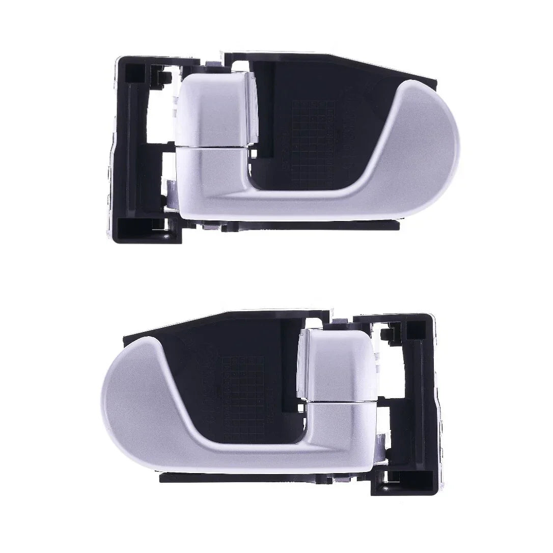 2 x Front Inner Door Handle Silver for Mitsubishi 380 (2004–2008)