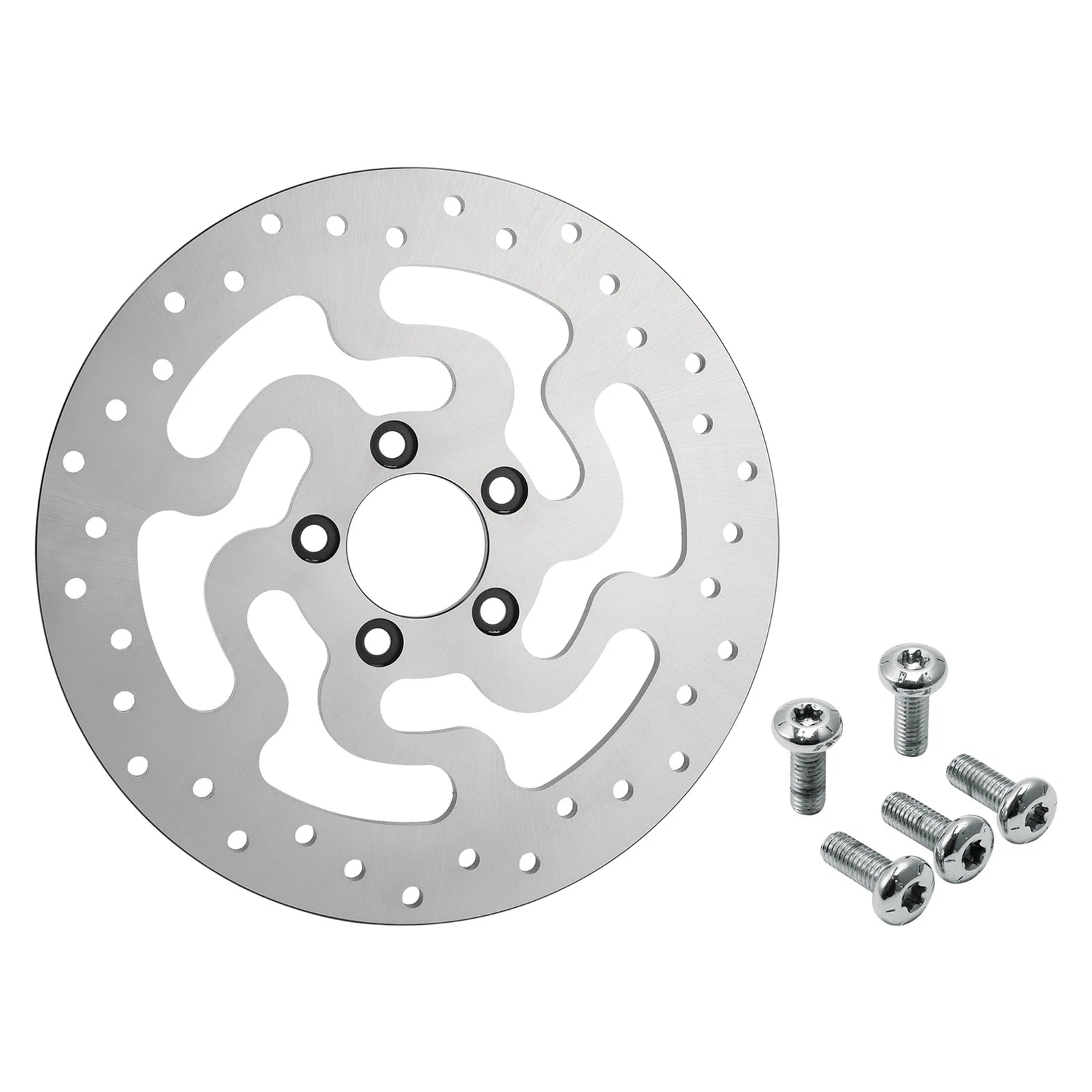 Rear Brake Disc Rotors & Bolts for Harley Electra Glide (2014–Present)