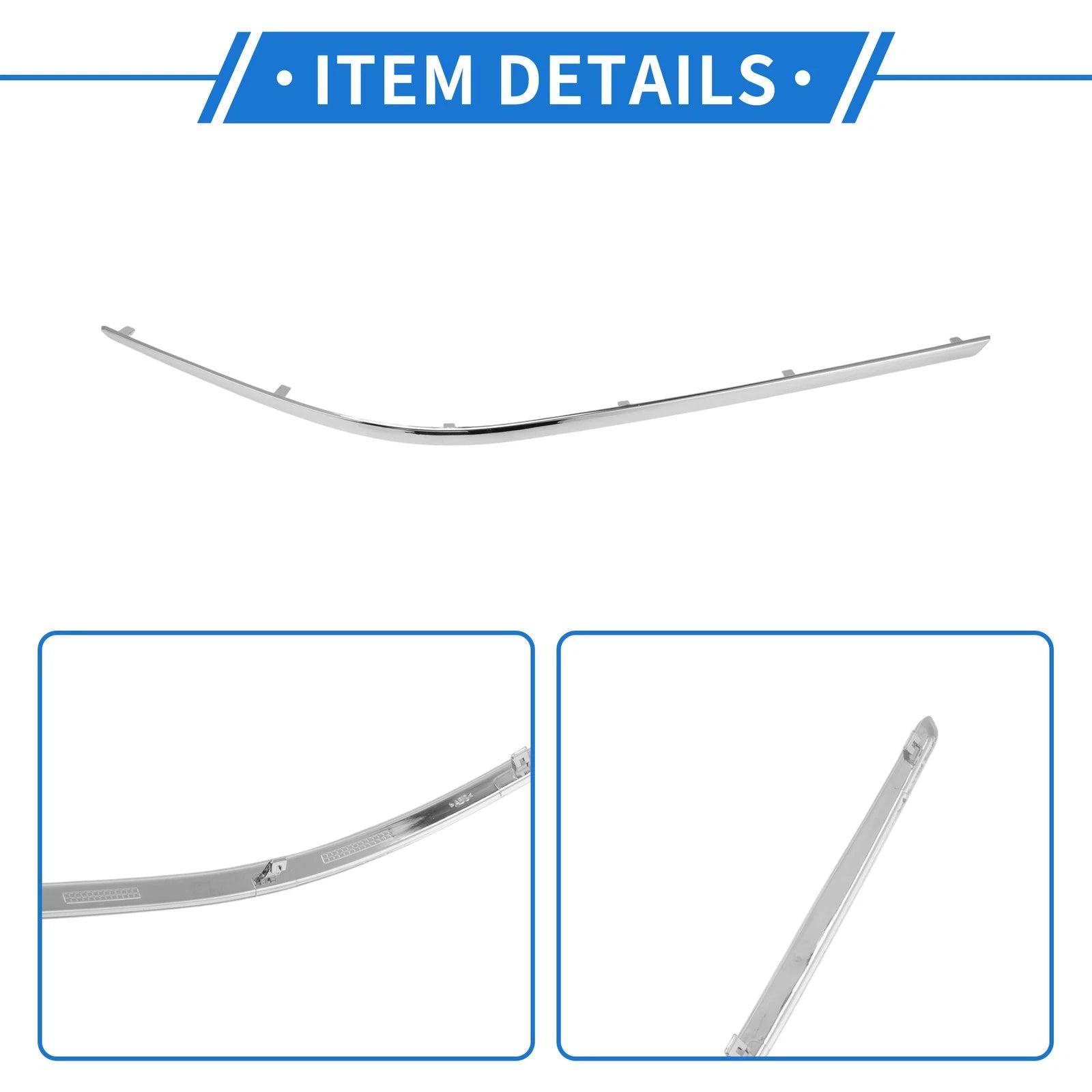 Bumper Grille Trim Garnish No. 2078852021 for Mercedes-Benz W207/E Coupe (2009–2011)