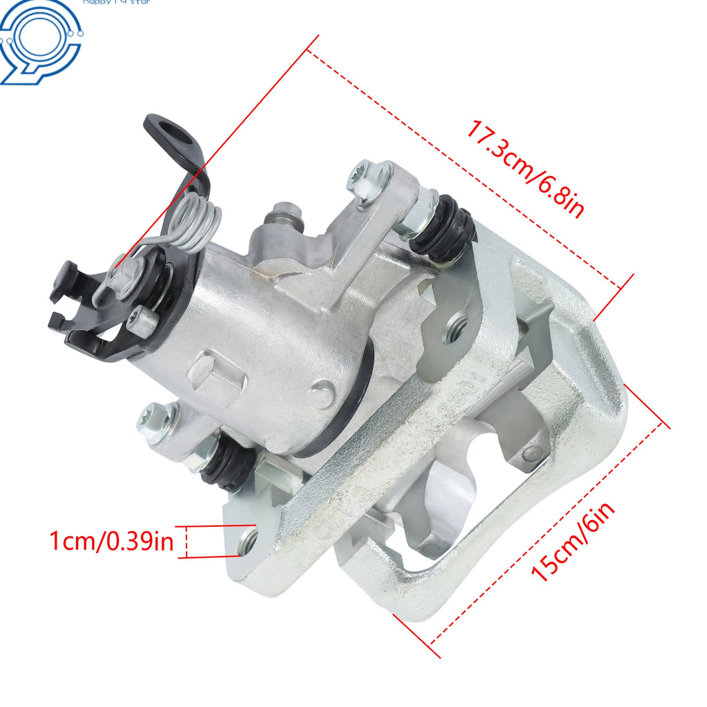 Rear Right Brake Caliper for Chevrolet Impala Malibu Buick Regal Cadillac XTS (2014–2020)