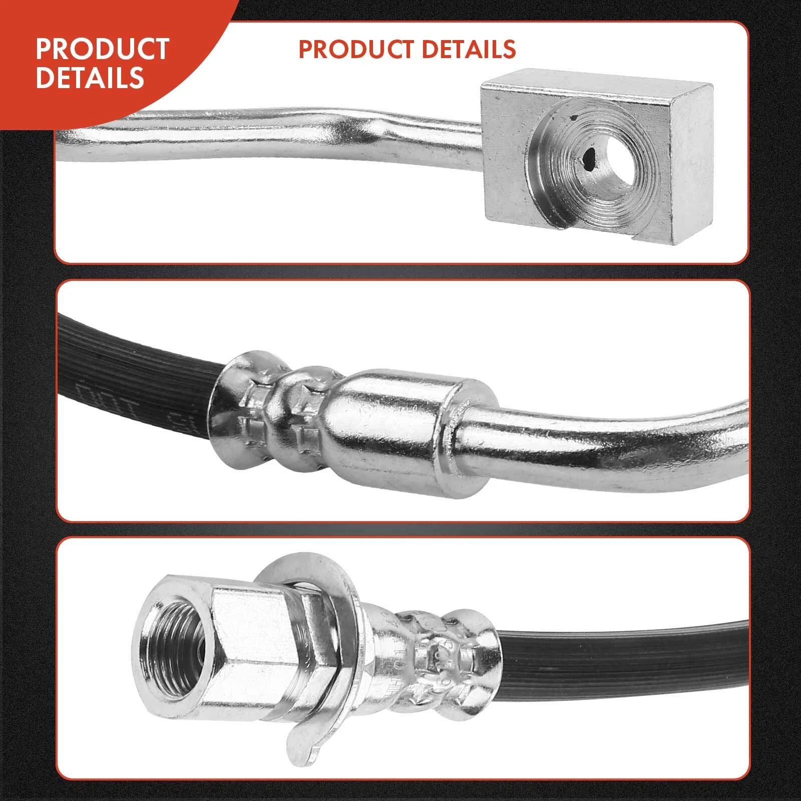 Front Left Brake Hydraulic Hose for Ford Taurus Mercury Sable (1986-1995)