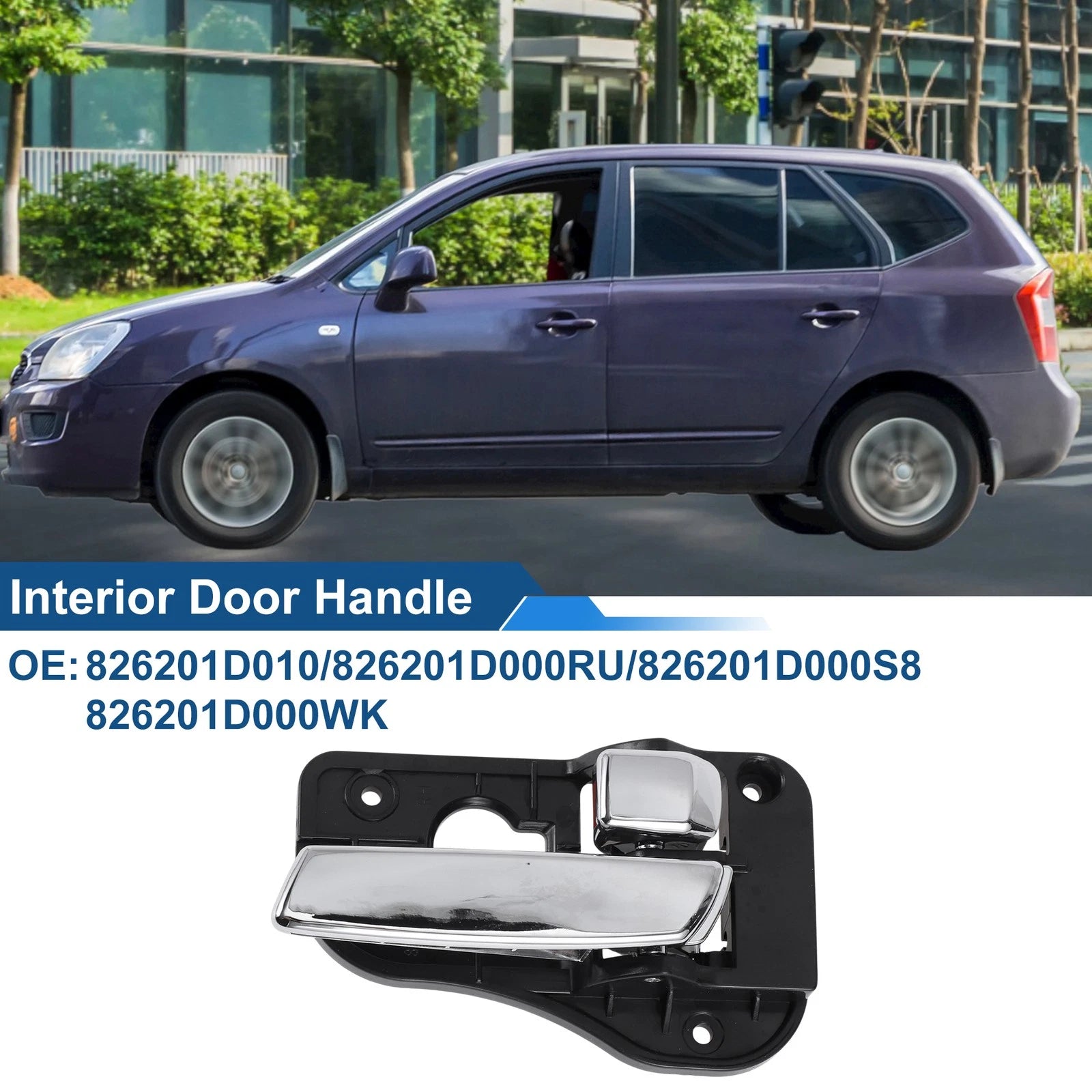 Front Driver Side Interior Door Handle for Kia Rondo (2007–2012) No. 826201D010