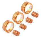Knob Ring Cover Trim for Honda Civic 11th (2022- ) & CRV (2023-2024) Orange
