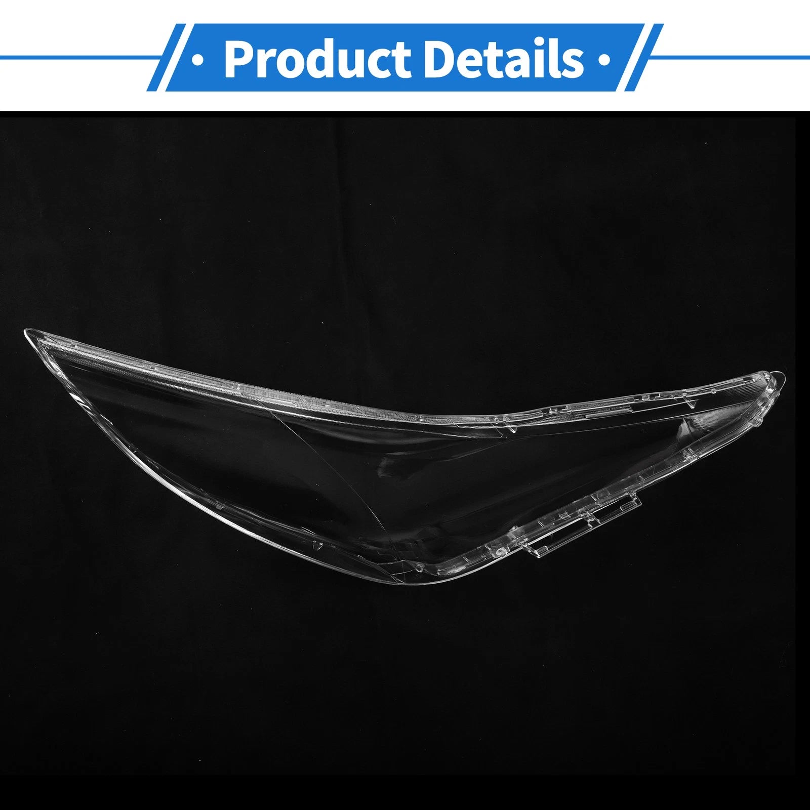 Headlight Lens Cover for Hyundai Sonata (2011–2014) PC Clear