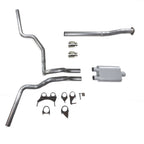 Dual Exhaust Kit for Toyota Tacoma (2016–2023) 2.5" Double Wall Tip