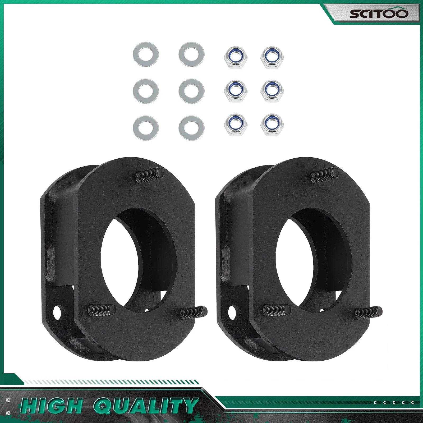 2.5" Front & Rear Leveling Kit for Jeep Grand Cherokee WK (2011–2022)