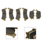 Front Rear Brake Disc Pads for Honda CBR 600 FAB/FAC ABS (2011–2013)