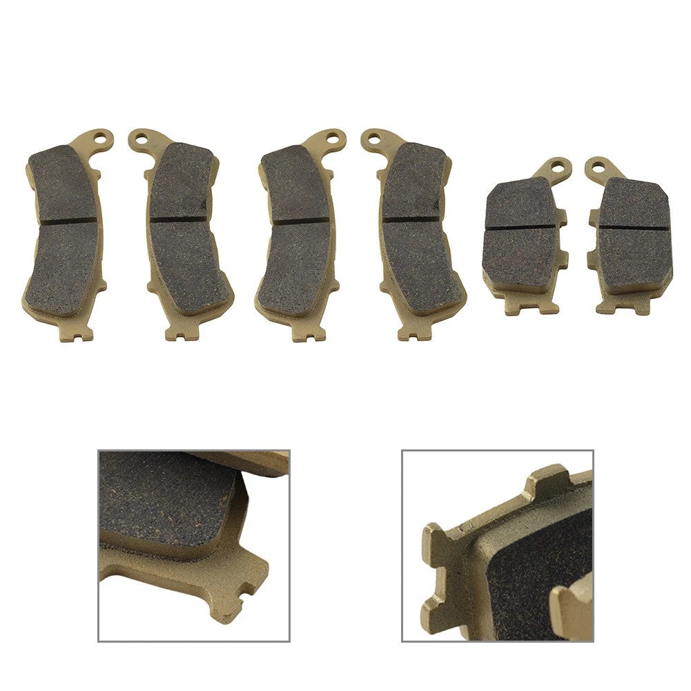 Front Rear Brake Disc Pads for Honda CBR 600 FAB/FAC ABS (2011–2013)