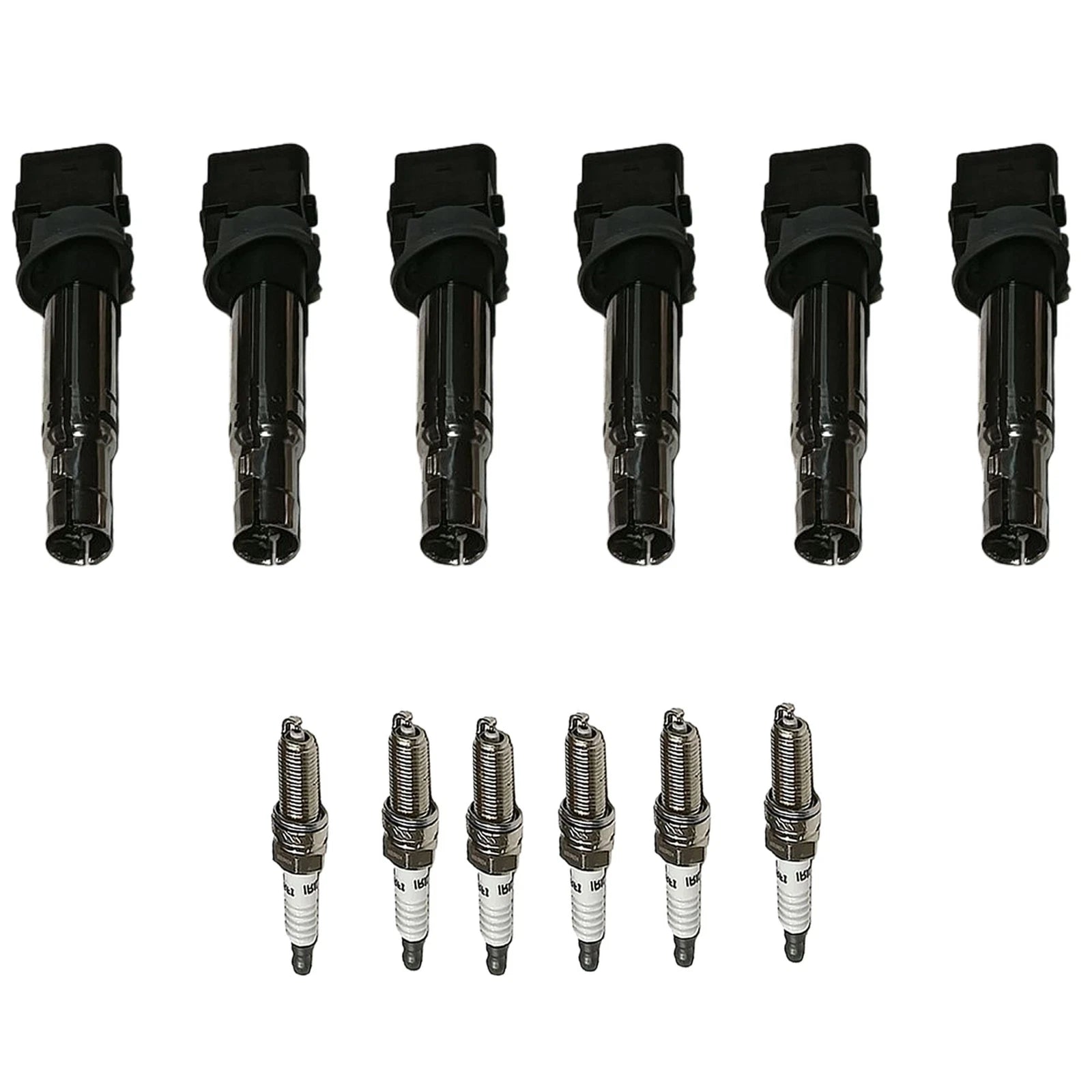 6X Ignition Coil & Iridium Spark Plug for Volkswagen Passat Atlas (2018–2023)