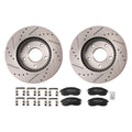 Front Brake Rotors & Pads Kit for Nissan Sentra (2013–2017)