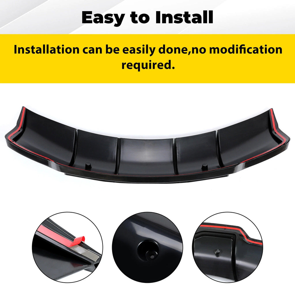 Rear Bumper Lip Diffuser Kit for Tesla Model 3 (2017–2023)