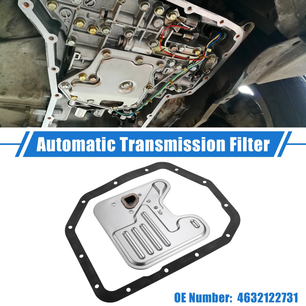 Set of 2 Automatic Transmission Filters No.4632122731 for Hyundai Accent (2002–2011)