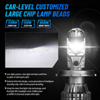 2X NOVSIGHT 9003 H4 LED Headlight Bulb 120W 30000LM 6500K for