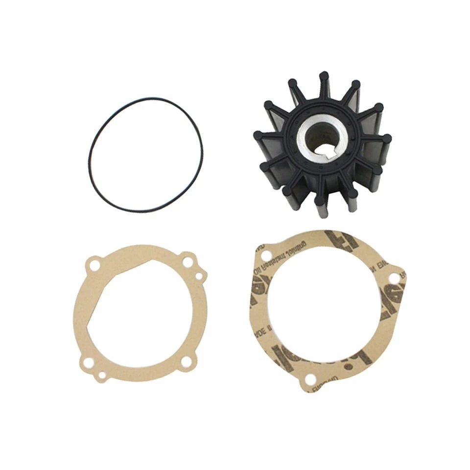 Impeller with Gasket O-Ring Kit for Sherwood 15000K, Jabsco 18327-0001