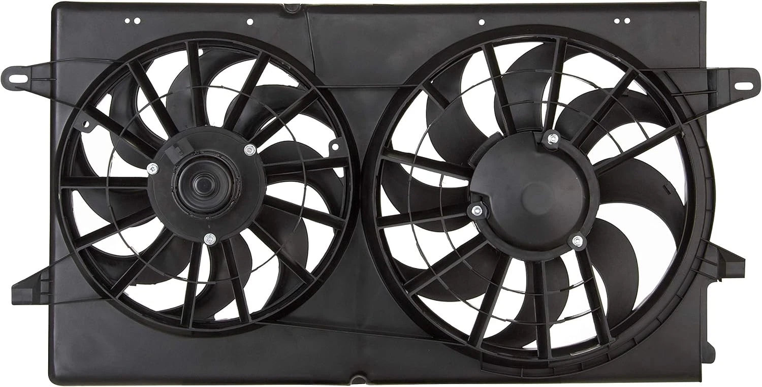 Dual Radiator and Condenser Fan Assembly for Ford (CF15055)