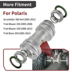 Rear Axle Bearing Housing Carrier Hub for Polaris Trail Boss 330 (2000–2006)