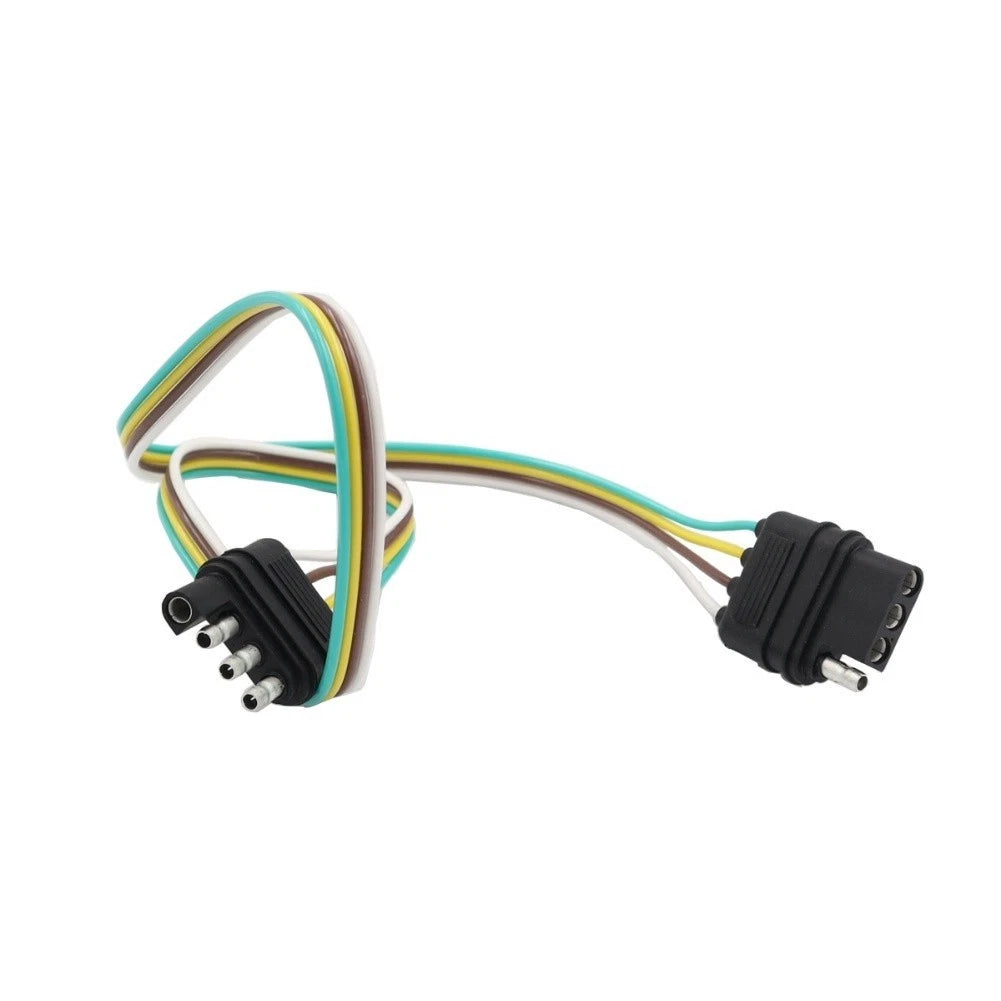 4 Pin SAE Trailer Wiring Extension Cord for Automotive