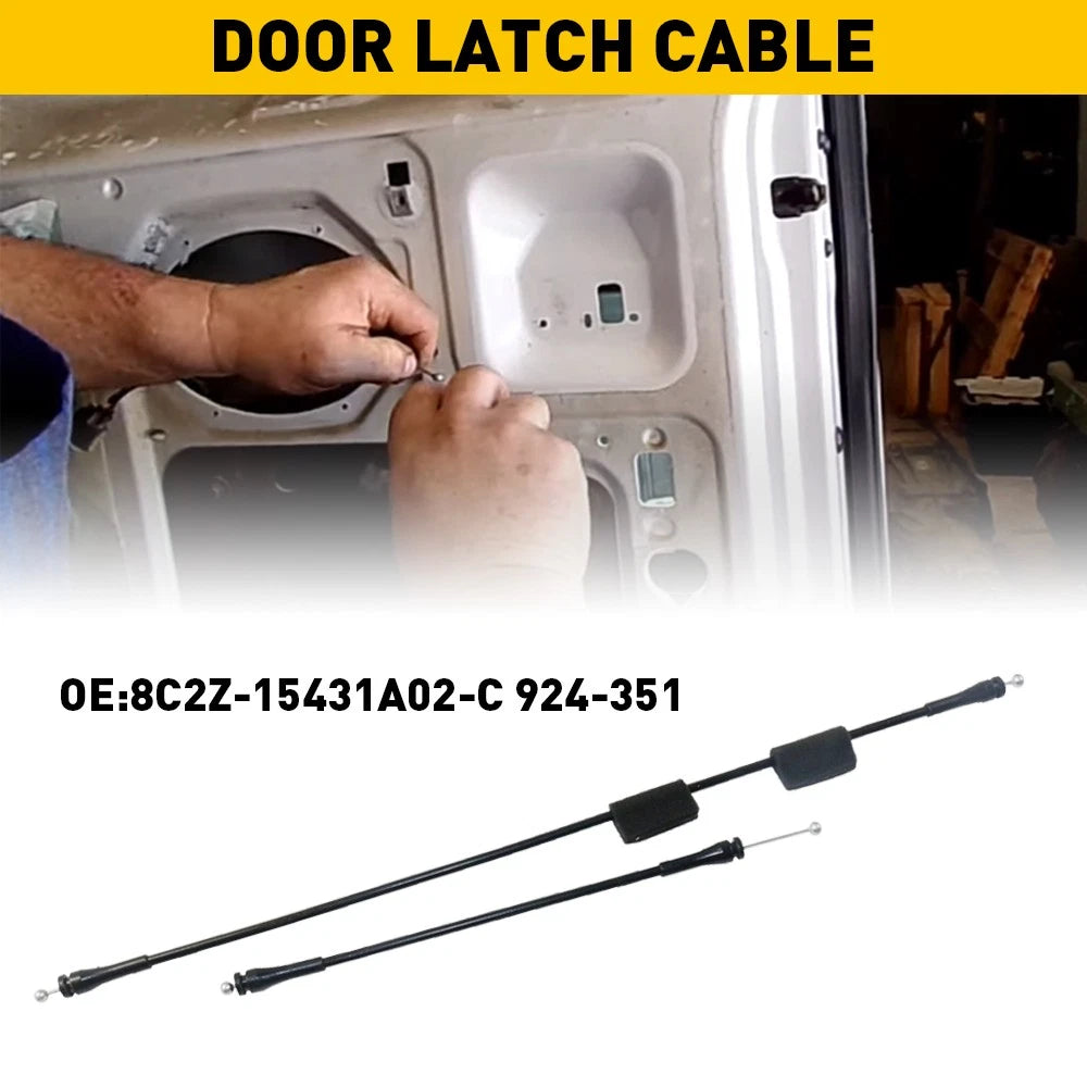 Door Latch Cables for E150 E250 E350 E Series (1992–2018) Rear Right Passenger