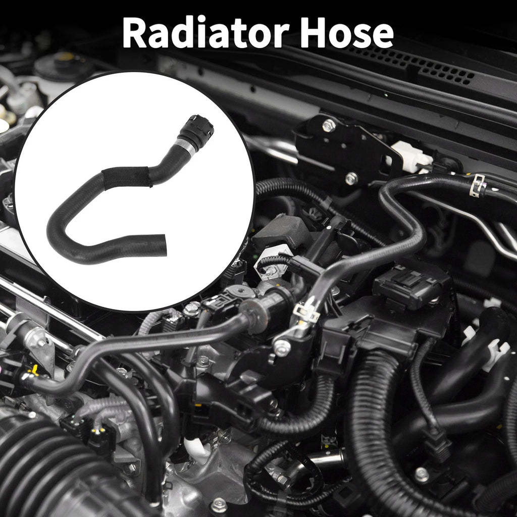 Radiator Hose Coolant Pipe for Audi A4 Quattro (2009–2016) 8K1819376J Rubber Black