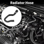 Radiator Hose Coolant Pipe for Audi A4 Quattro (2009–2016) 8K1819376J Rubber Black