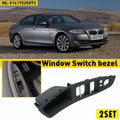 Set of 2 Driver Master Power Window Switch Bezel for BMW 3 Series (2011–2015)