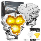 5" LED Pods Work Lights Spot Flood Combo Beam for Jeep ATV UTV