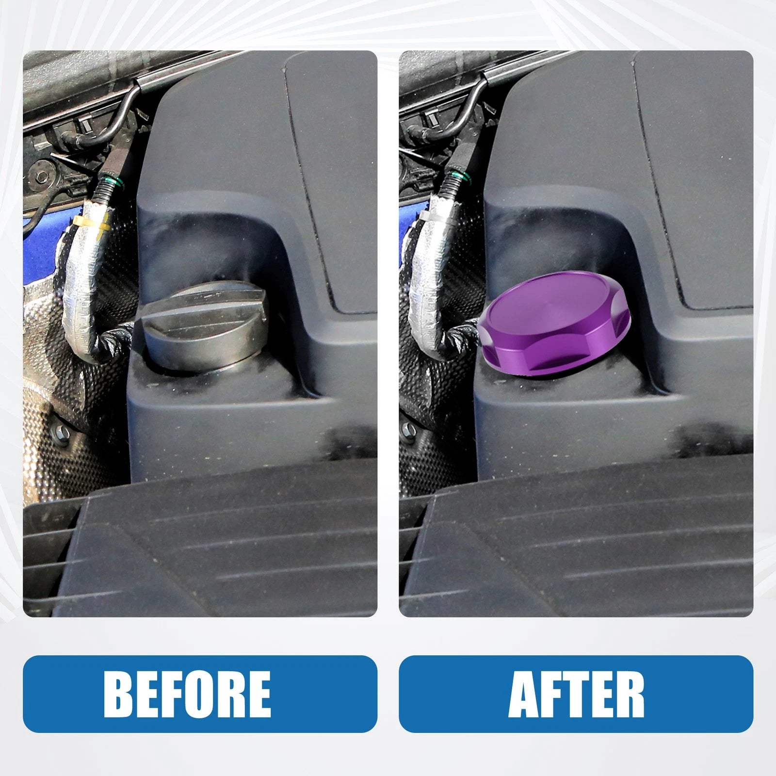 Oil Filler Cap for Nissan Most Models (Modified, Purple)