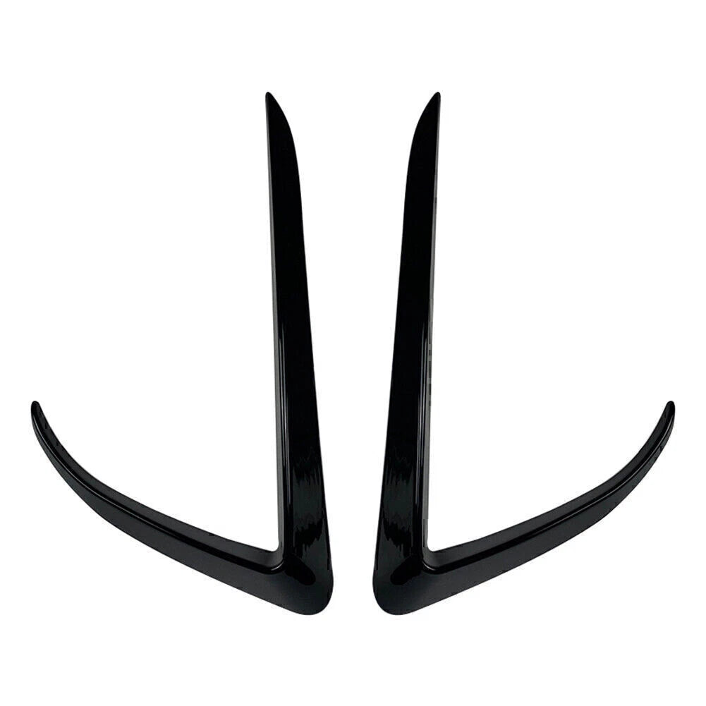 1 Pair Fog Light Eyebrow Cover Trim for Tesla Model X (2015–2020)