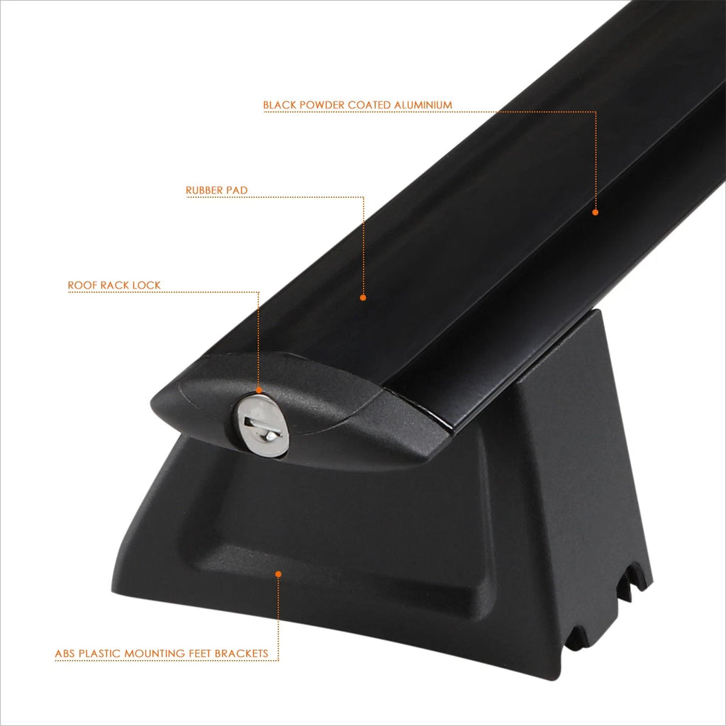 Matte Black Side Skirts for Ford Mustang (2015–2017)