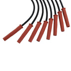 Set of 8mm Spark Plug Wires for Ford F-150 F-250 Super Duty (2011–2016) Denso 671-8173