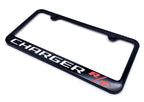 License Plate Frame Black Polycarbonate Unbreakable for Dodge Charger (2015–2023)