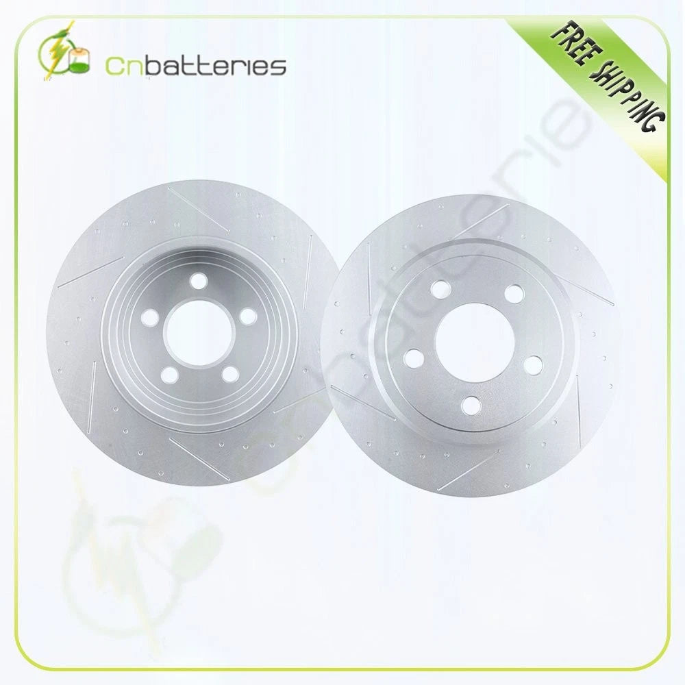 Rear Brake Discs Rotors for Dodge Charger Challenger Chrysler 300 (2008–2017)