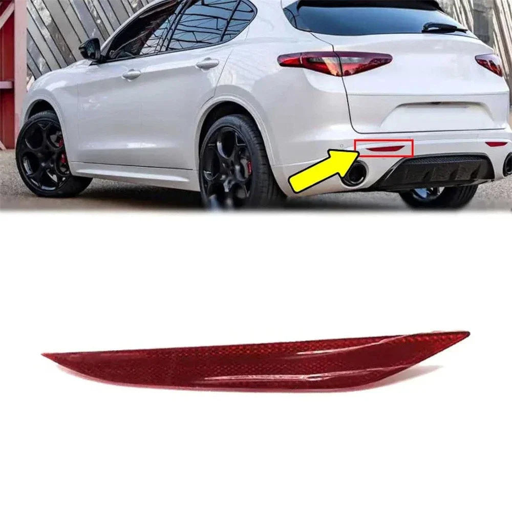 Left Rear Bumper Reflector Tail Light for Alfa Romeo Stelvio (2017-2022)