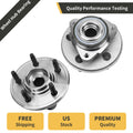 Pair Front Wheel Bearings Hubs for Ford Explorer Mercury Mountaineer (2006–2010)