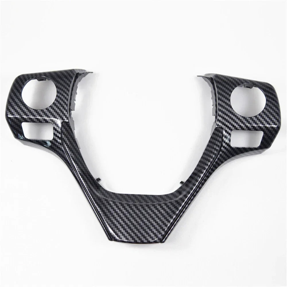 Steering Wheel Cover Trim for 2014-2017 Toyota Corolla RAV4 ABS