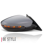 Power Heated Passenger Side Door Mirror for Volkswagen Passat (2012) VW1321155