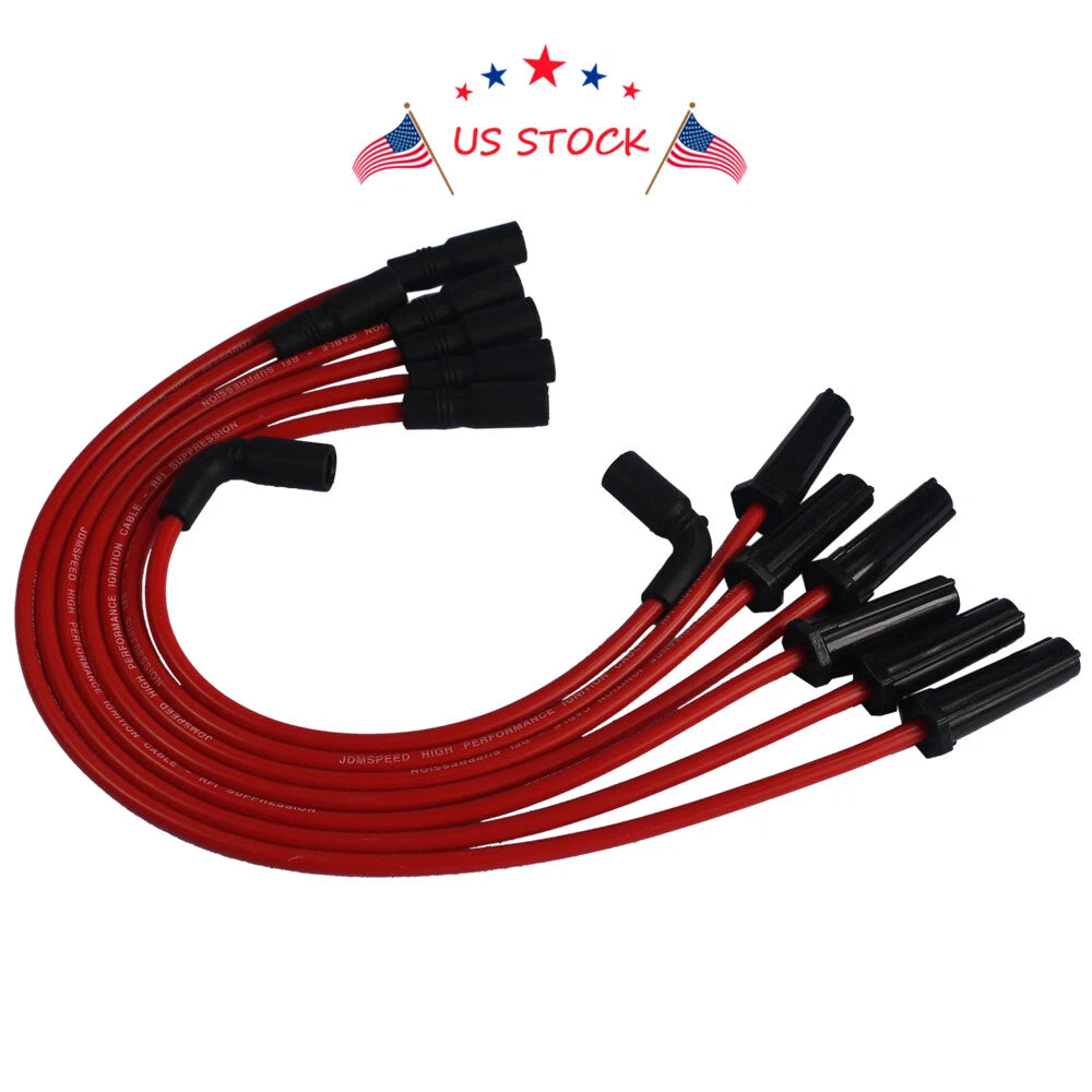 Silicone Spark Plug Wires for Silverado 1500, Sierra 1500 (1999–2007)