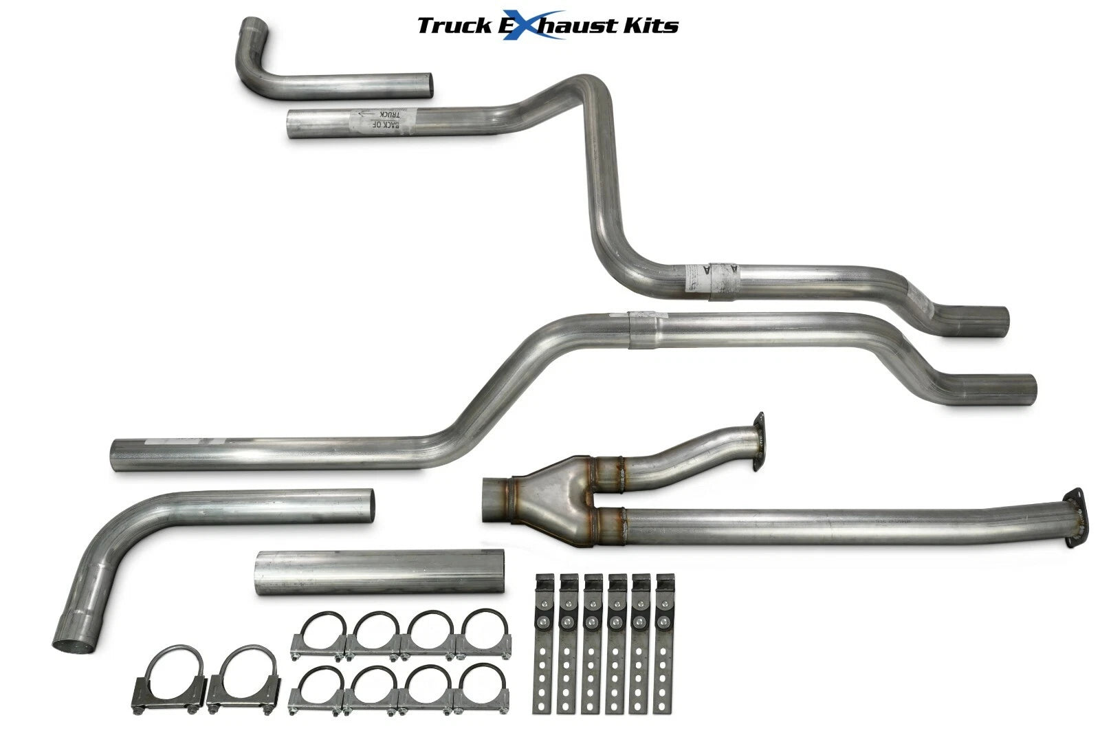 2.5" Dual Exhaust Kit for Toyota Tundra (2009–2013) No Muffler Side Exit