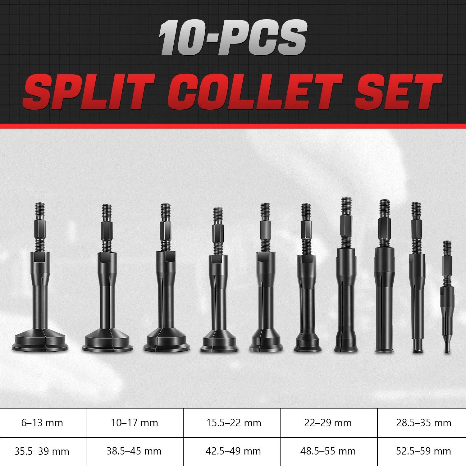 16pcs Blind Hole Bearing Extractor Puller Set for Universal