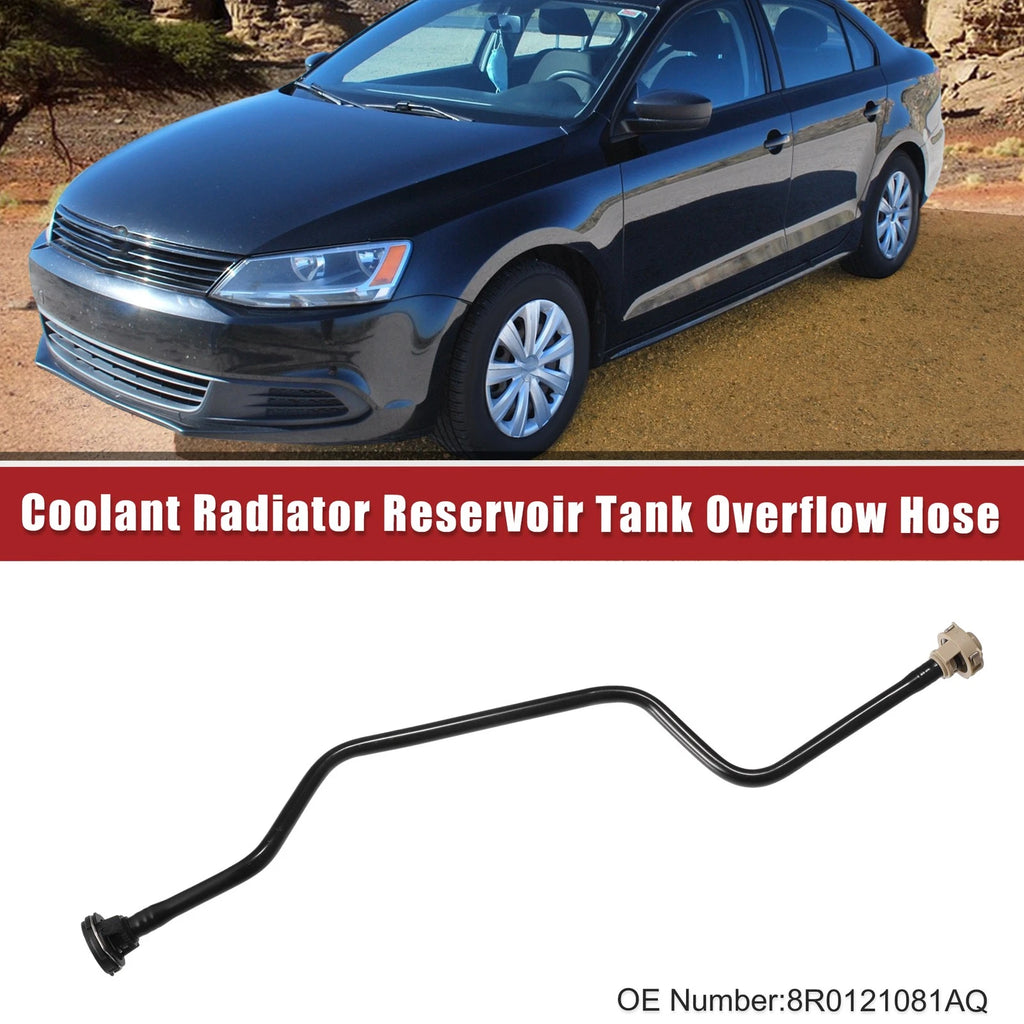 Coolant Radiator Reservoir Tank Hose for Audi Q5 2.0L TFSI (2013–2017) No. 8R0121081AQ