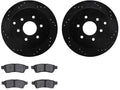 Rear Brake Pad and Rotor Kit for Suzuki Equator (2009–2012) JW894BD