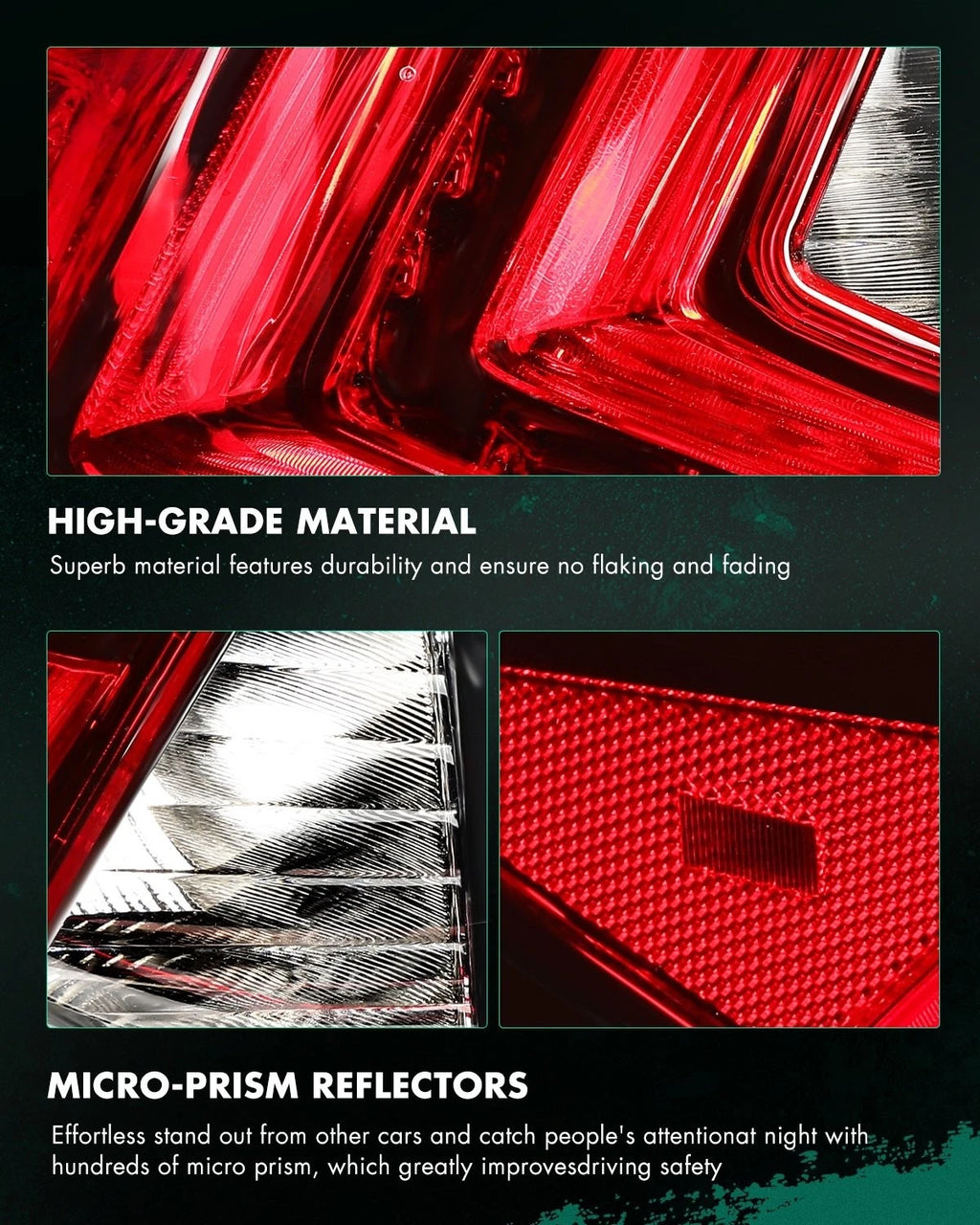 Left Outer Tail Light for Lexus RX350 RX450h (2016–2020)