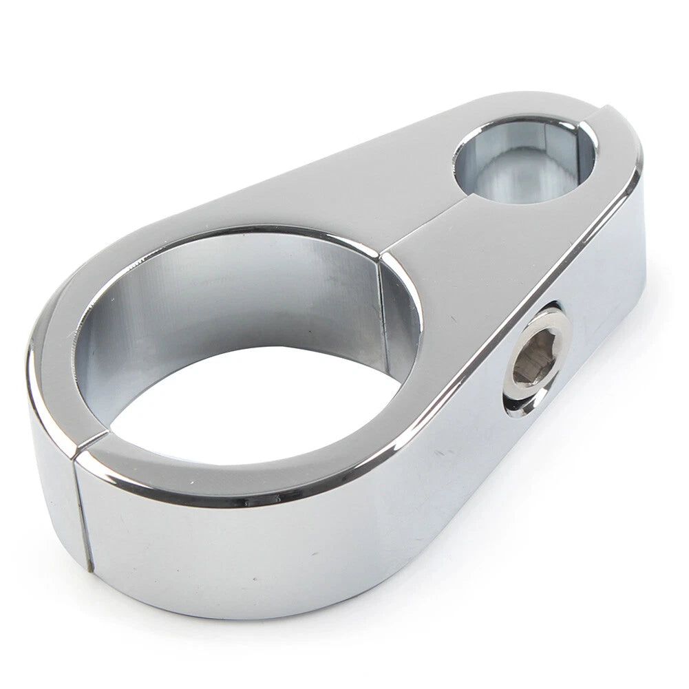 Brake Clutch Cable Wire Clamp Clip for Harley 1'' Handlebar