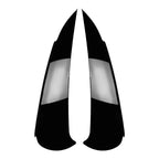 Rear Bumper Side Spoiler Black for Mercedes Benz E Class W214 (2024+)