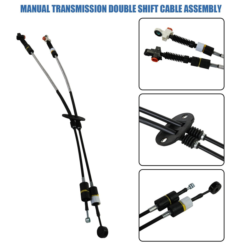 Manual Trans Double Shift Cable Assembly for Ford Focus (2001-2002)