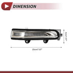 Car Mirror Turn Signal Light for Hyundai GRAND STAREX (2018 - Present)