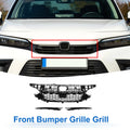 Front Upper Hood Bumper Grille for Honda Civic (2022–2024) Type-R Style