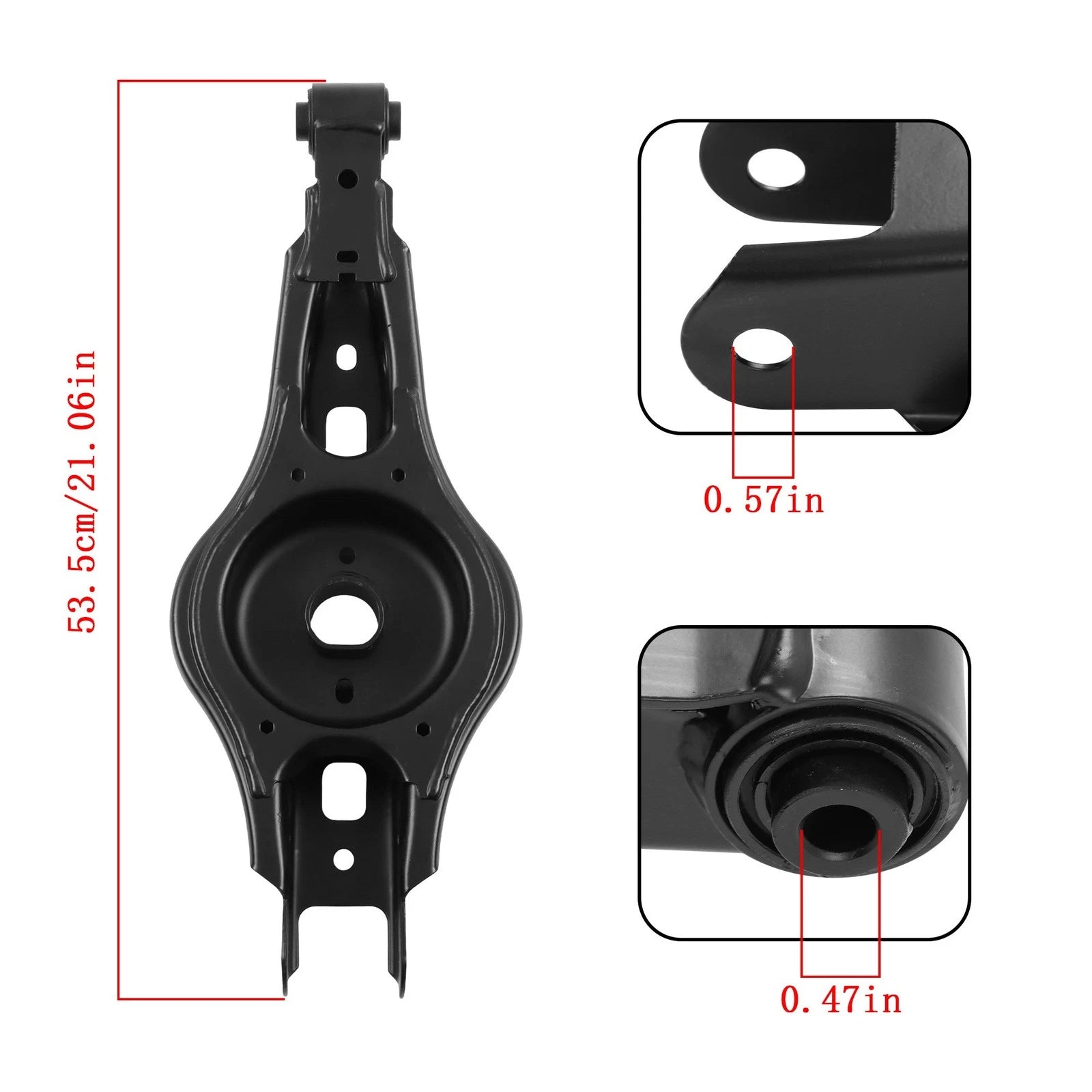 2Pc Rear Lower Control Arm for Malibu (2016–2023) & Regal Sportback (2018–2020)