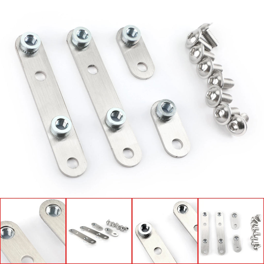 Stainless Steel Front Fender Riser Lift Kit for Honda CRF1000L Africa Twin (2016–2018)
