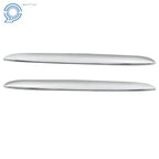 2X Front Hood Molding Chrome Trims for BMW E90 E91 (2006-2012)